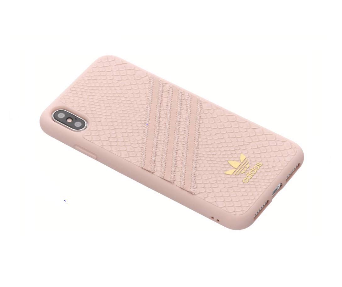 adidas Originals Moulded Case Compatible with iPhone XS Max - Pink