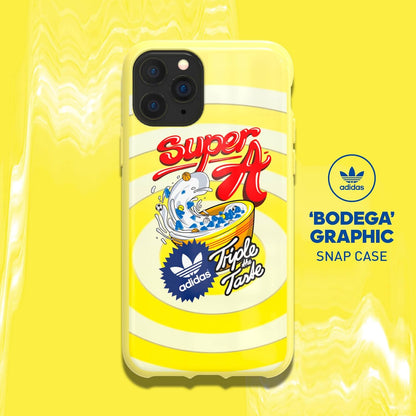 adidas Originals Compatible with iPhone 11 Pro Case, Moulded Bodega Mobile Phone Protective Cover - Yellow