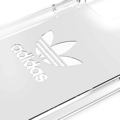 adidas Originals Compatible with iPhone 11 Pro Max Case, Large Logo Print, Transparent Protective Mobile Phone Case - Transparent