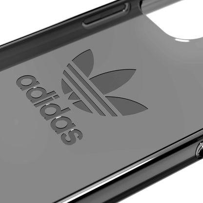 adidas Originals Compatible with iPhone 11 Pro Case, Large Logo Print Transparent Protective Mobile Phone Case – Black