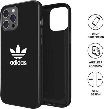 adidas Case Designed for iPhone 12 Pro Max 6.7, Drop Tested Cases, Shockproof Raised Edges, Original Snap Case Protective Case