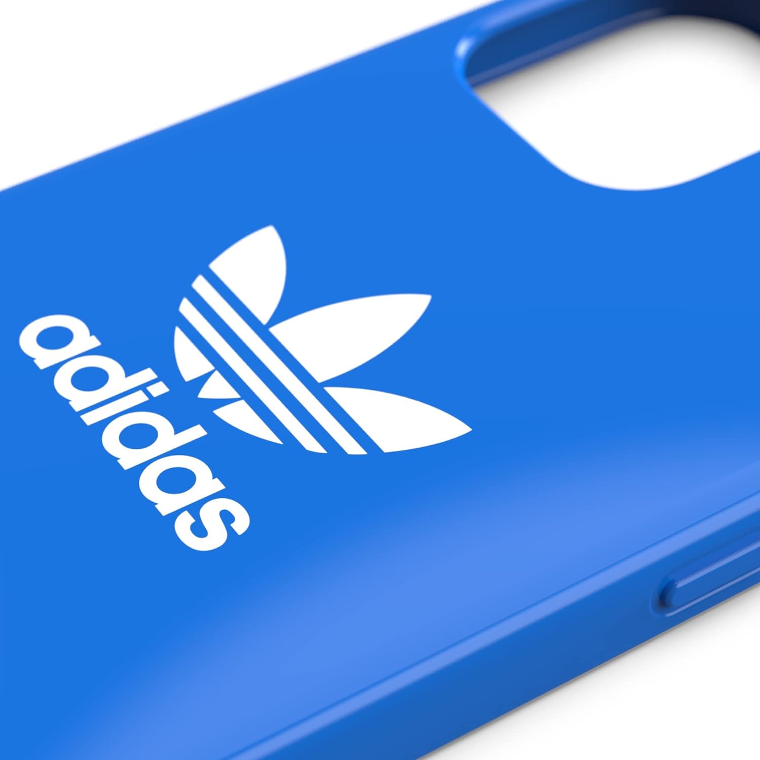 adidas Coque conçue pour iPhone 12 Mini 5.4, Coque résistante aux Chutes, Bords surélevés, Bleu
