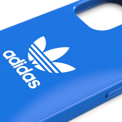 adidas Coque conçue pour iPhone 12 Mini 5.4, Coque résistante aux Chutes, Bords surélevés, Bleu