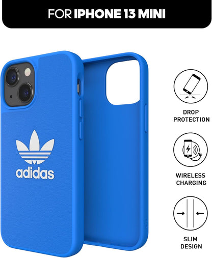 adidas Case Designed for iPhone 13 Mini 5.4, Drop Tested Cases, Shockproof Raised Edges, Original Protective Case