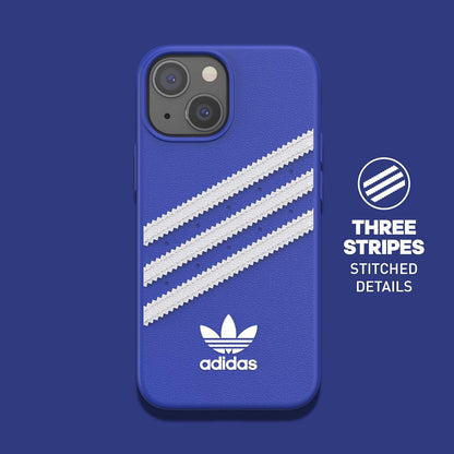 adidas Custodia progettata per iPhone 13 Mini 5.4, custodia testata contro cadute, bordi rialzati, cover originale, blu royal