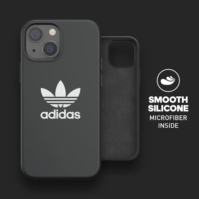 adidas Original Compatible for iPhone 13 mini Case, 5.4 inch, Case Tested Case, Shockproof Raised Edges, Premium Protective Silicone Case