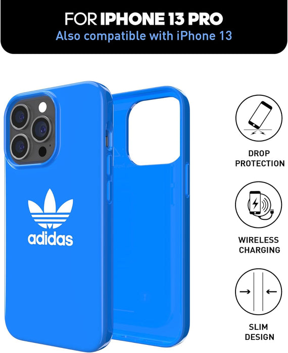 adidas Case Designed for iPhone 13 Pro 6.1, Drop-Tested Cases, Shockproof Raised Edges, Original Protective Case, Throttle
