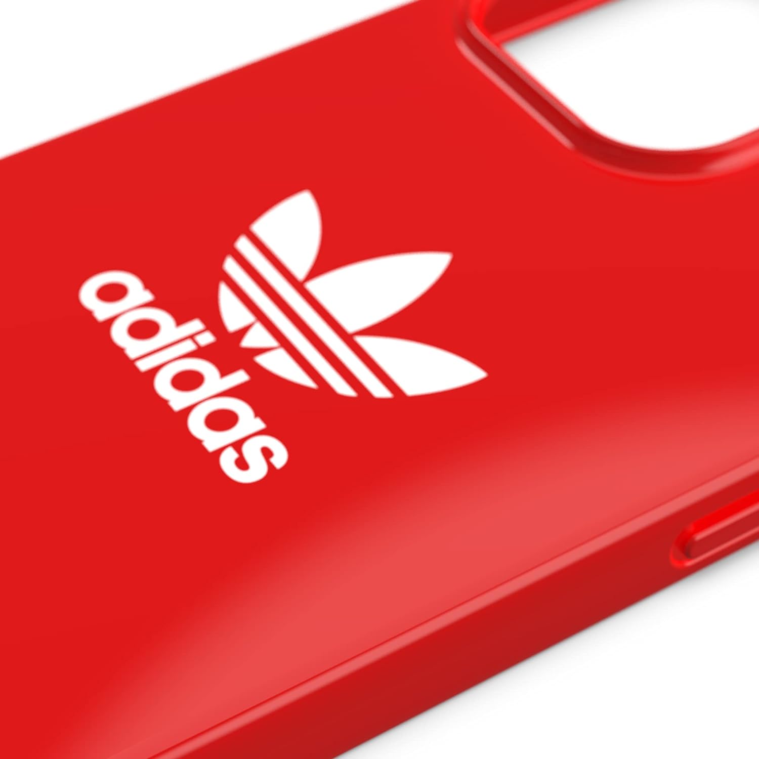 adidas Compatible with iPhone 13 Pro Max 6.7" Case, Original Shaped Case, Protective Case, Scarlet