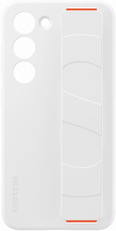 Samsung EF-GS911TWEGWW Galaxy S23, White, Silicone Grip Case White Silicone Grip Case S23