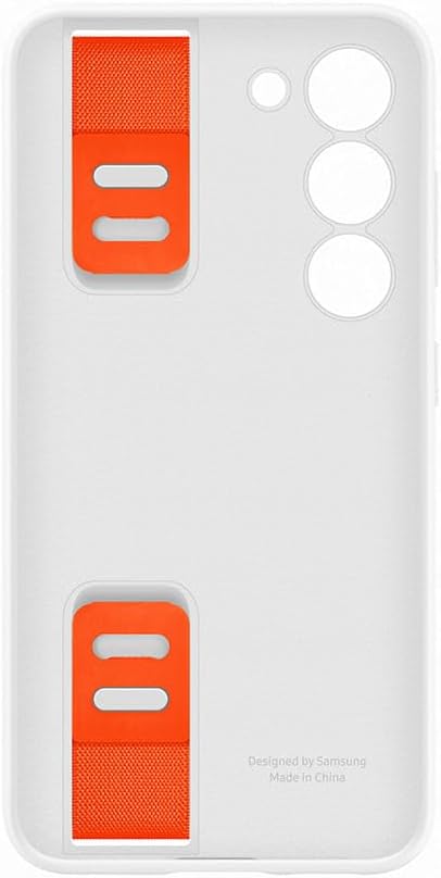 Samsung EF-GS911TWEGWW Galaxy S23, White, Silicone Grip Case White Silicone Grip Case S23