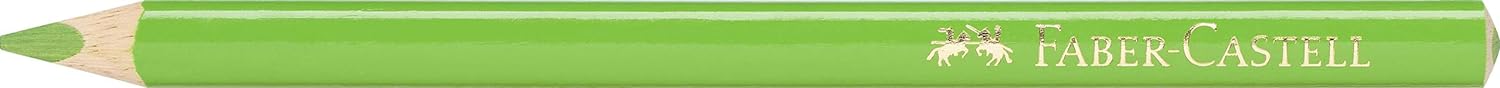 Faber-Castell 116501 Triangular Jumbo Coloured Pencil (Pack of 12