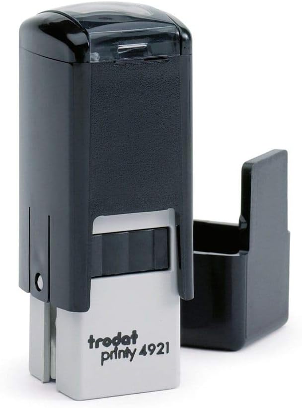 Trodat Replacement Ink Pads 6/4921 - Pack of 2 - Black Ink - For The Printy 4921
