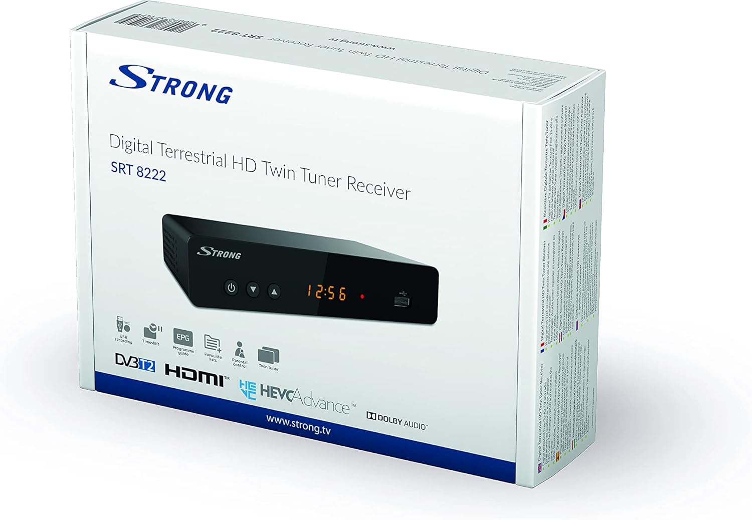 !$Decoder T2 Srt8222 Twin Tuner Pvr