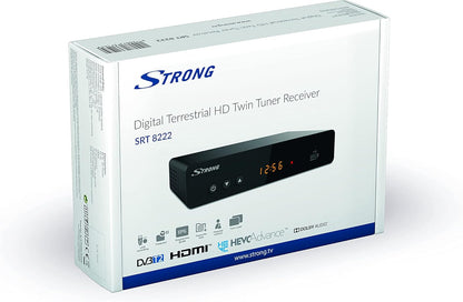 !$Decoder T2 Srt8222 Twin Tuner Pvr