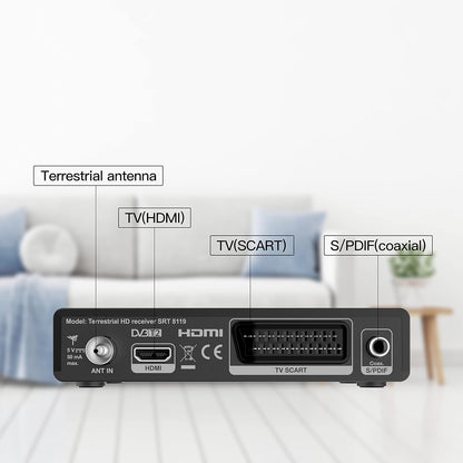 Decoder T2 Srt 8119 Pvr