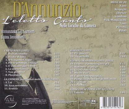 D'annunzio: L'eletto Canto