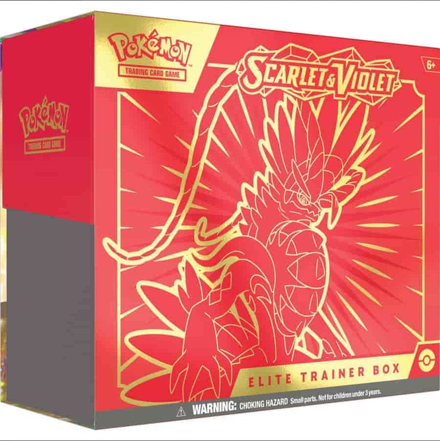 Pokémon 184-85341 Scarlet & Violet Elite Trainer Box