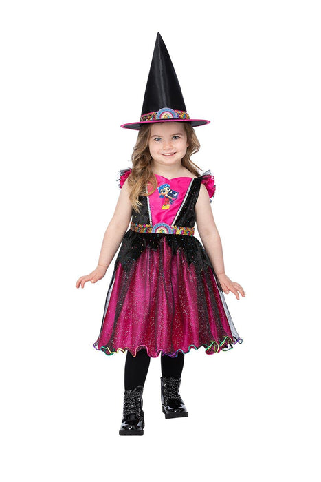 Smiffys True and The Rainbow Kingdom Halloween Costume Dress & Hat, Officially Licensed True and the Rainbow Fancy Dress, Child Dress Up Costumes