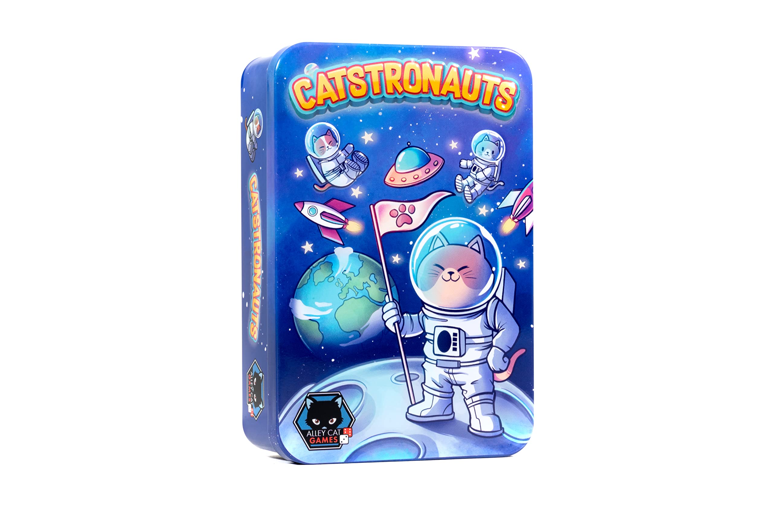 Catstronauts - Fast Paced Cat Themed Card & Meeple Placement Game