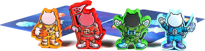 Catstronauts - Fast Paced Cat Themed Card & Meeple Placement Game