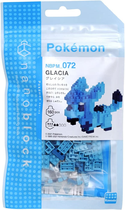 nanoblock - NBPM-072 - Pokemon Glaceon Givrali Glaziola Multi-coloured