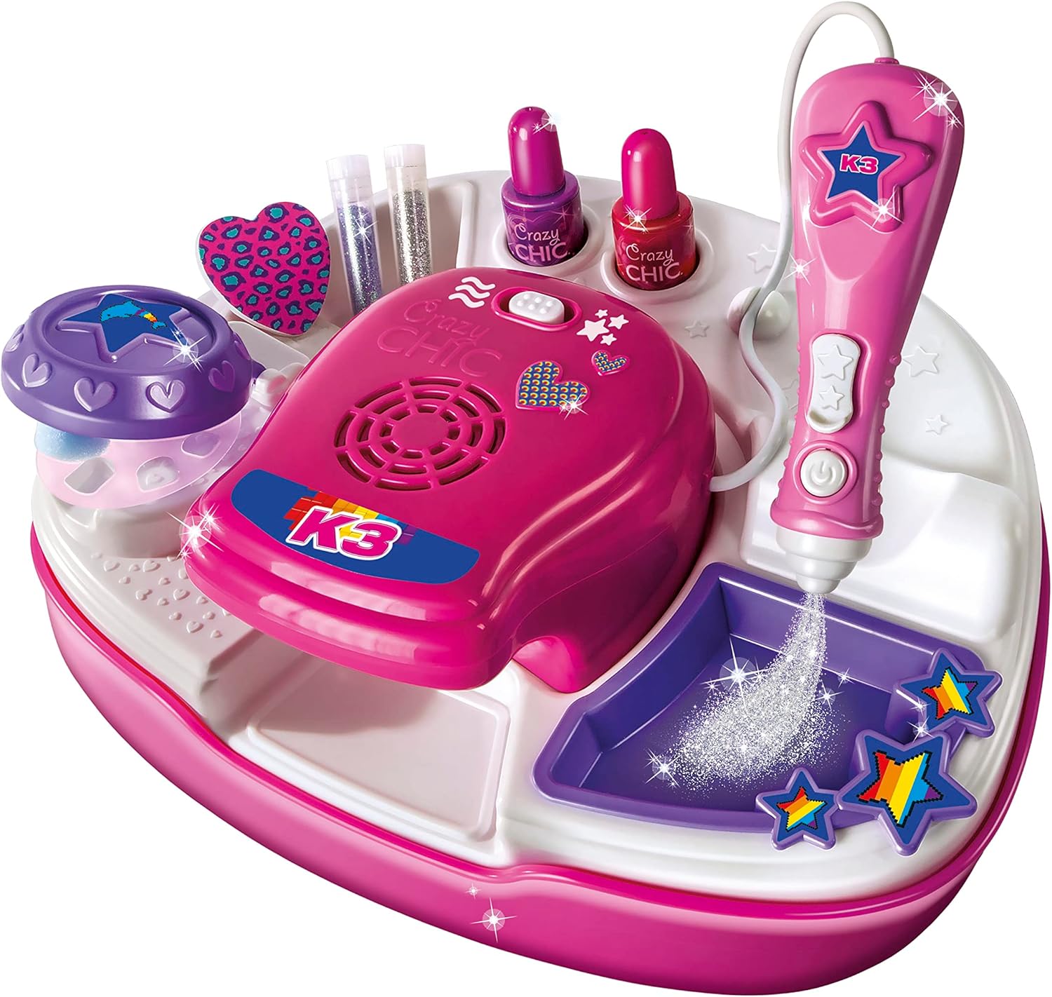 Clementoni Kleuren & Knutselen, K3 - Nagelstudio, 6-10 jaar - 56147