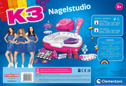 Clementoni Kleuren & Knutselen, K3 - Nagelstudio, 6-10 jaar - 56147