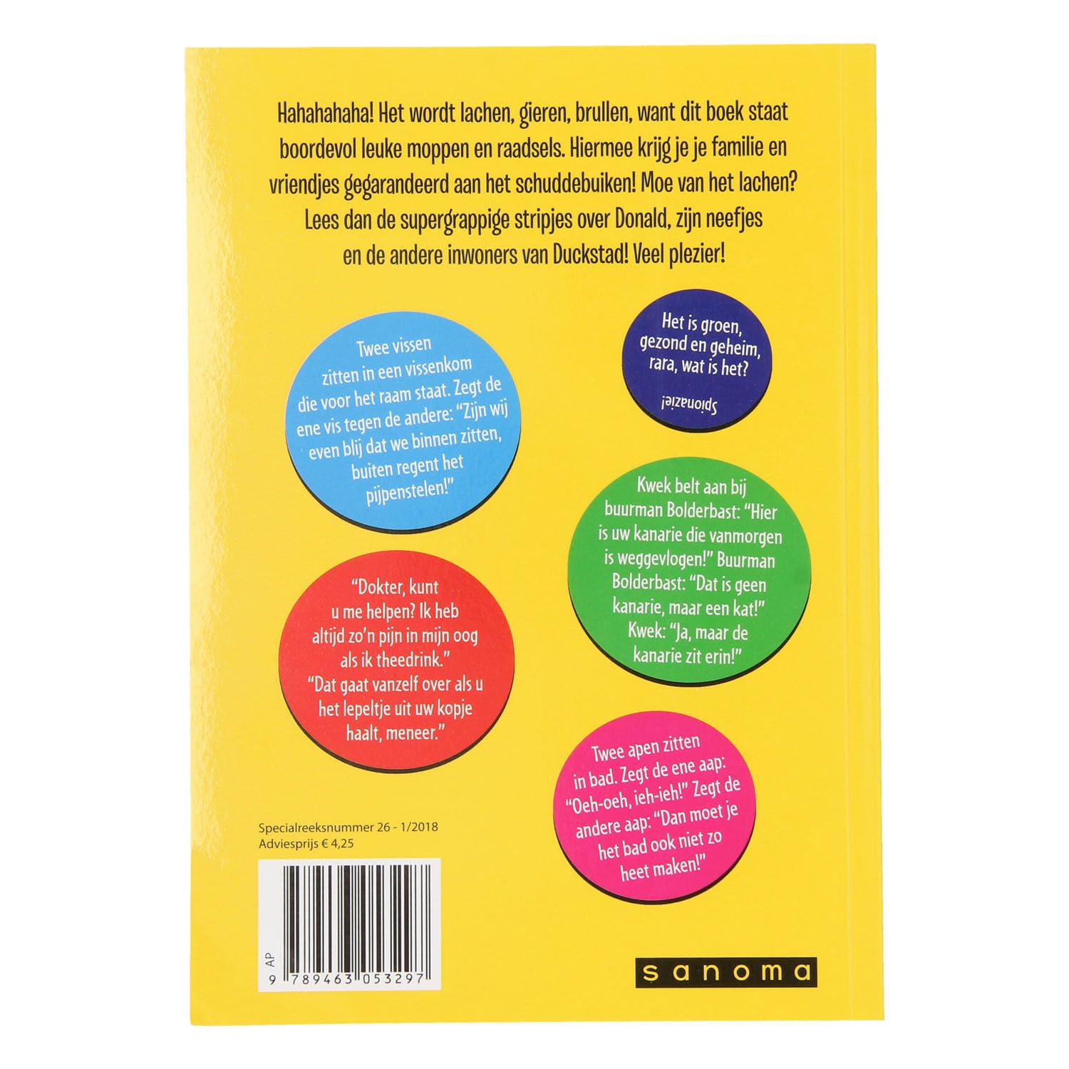 Donald Duck Moppenboek 1-2018