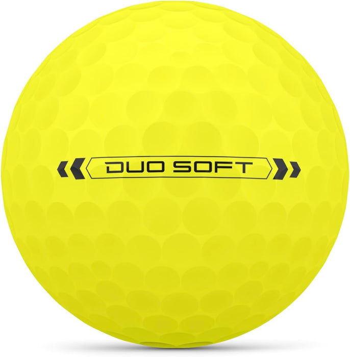 Wilson Staff Duo Soft Golf Balls - 12 Pack Amarillo