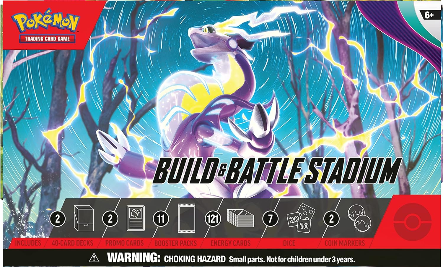 Pokémon TCG: Scarlet & Violet Build & Battle Stadium (2 Decks, 11 Boosters & more)