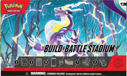 Pokémon TCG: Scarlet & Violet Build & Battle Stadium (2 Decks, 11 Boosters & more)