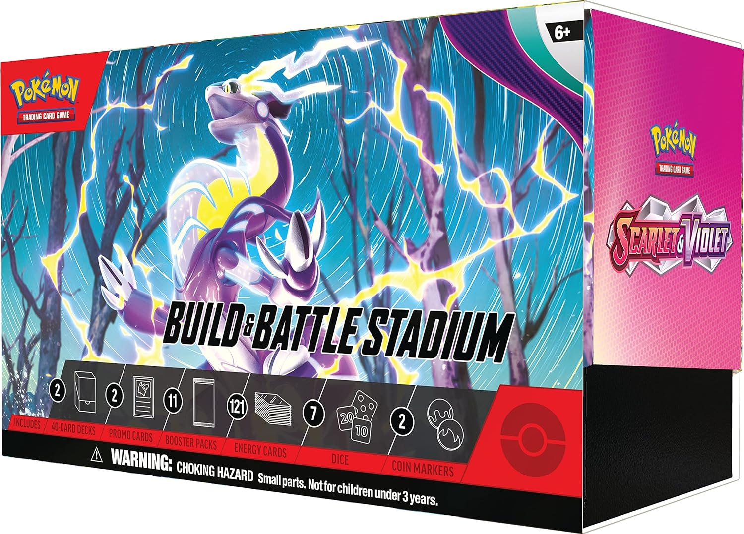 Pokémon TCG: Scarlet & Violet Build & Battle Stadium (2 Decks, 11 Boosters & more)