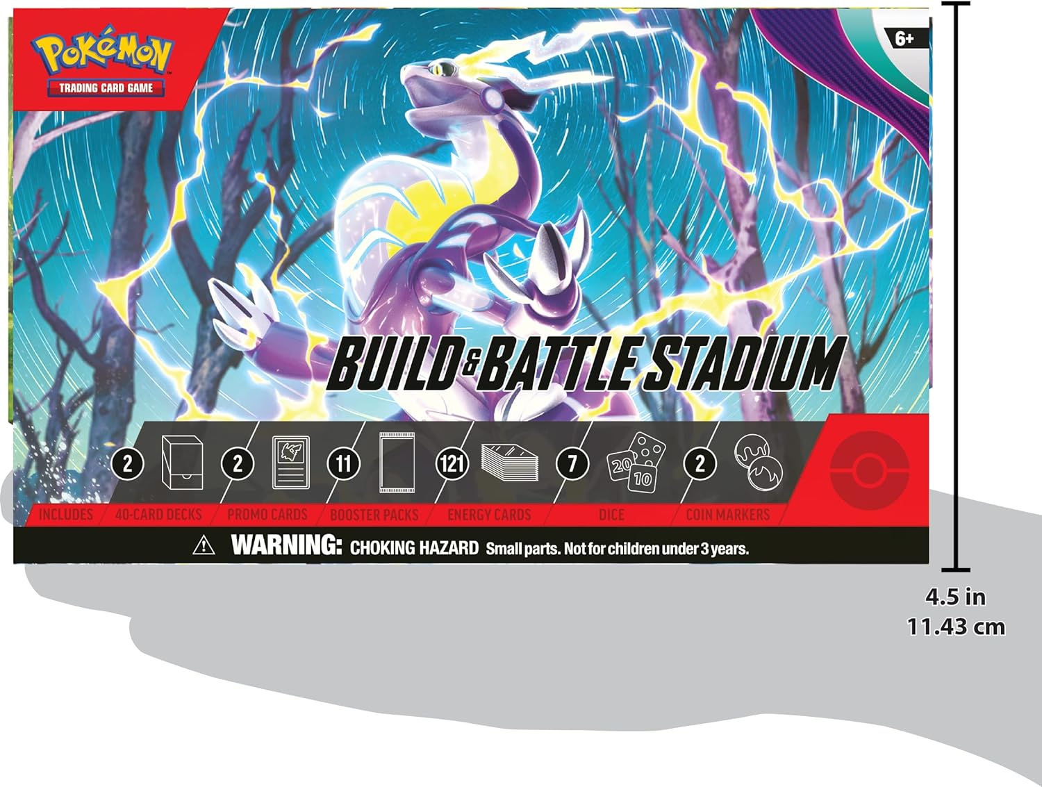 Pokémon TCG: Scarlet & Violet Build & Battle Stadium (2 Decks, 11 Boosters & more)