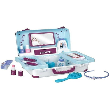 FROZEN Valise beauté - Reine des Neiges - Coiffure, onglerie, maquillage - des 3 ans