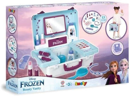 FROZEN Valise beauté - Reine des Neiges - Coiffure, onglerie, maquillage - des 3 ans
