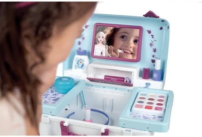 FROZEN Valise beauté - Reine des Neiges - Coiffure, onglerie, maquillage - des 3 ans