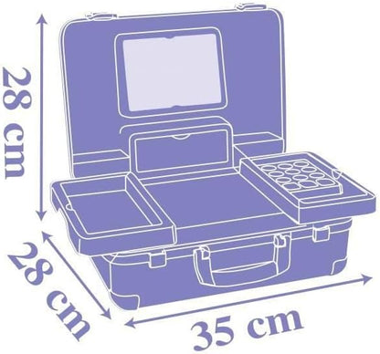 FROZEN Valise beauté - Reine des Neiges - Coiffure, onglerie, maquillage - des 3 ans