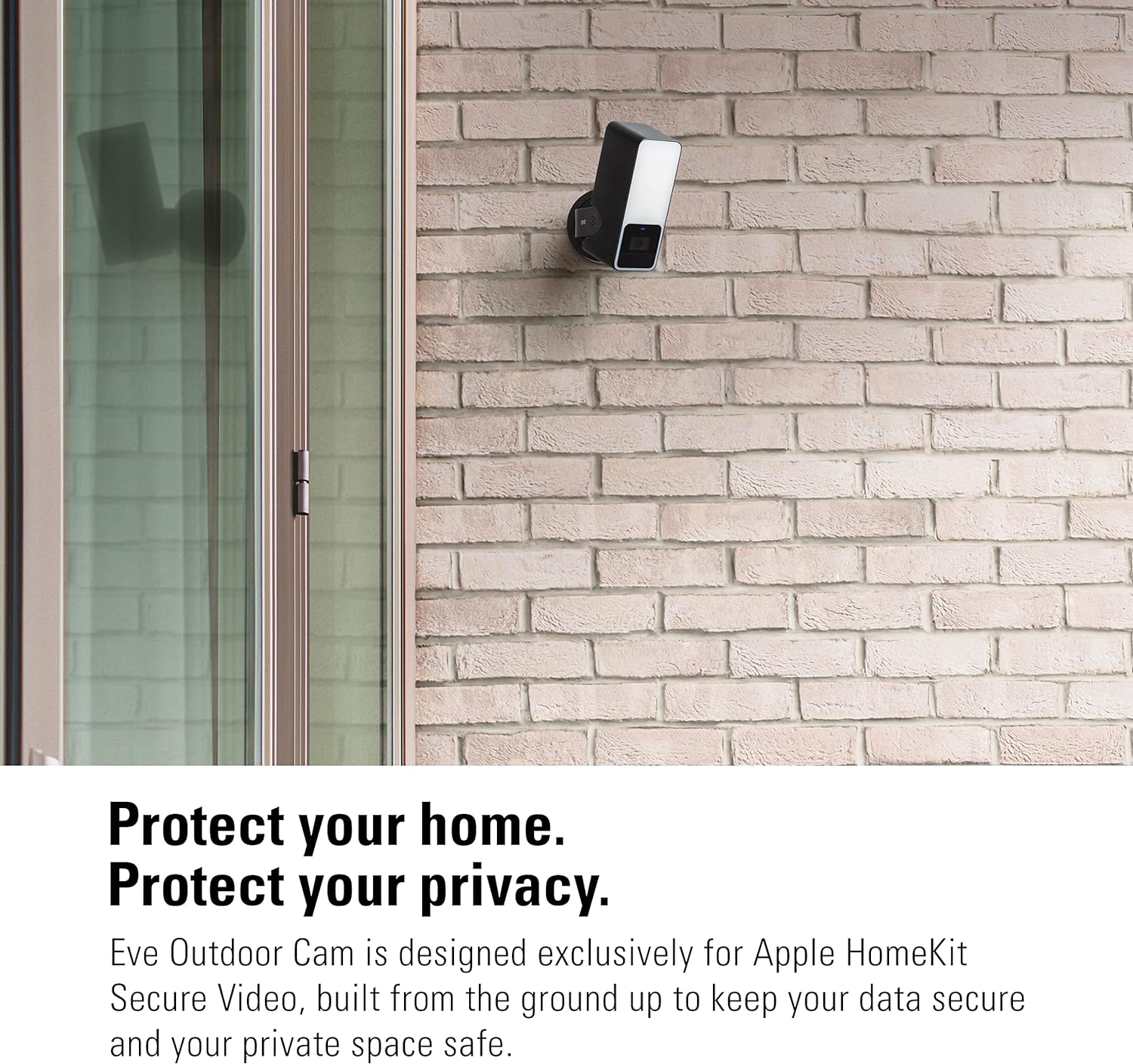 Eve - Outdoor Cam - Secure Floodlight Camera With Apple Homekit Secure Video Technology