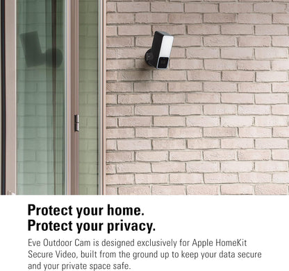 Eve - Outdoor Cam - Secure Floodlight Camera With Apple Homekit Secure Video Technology