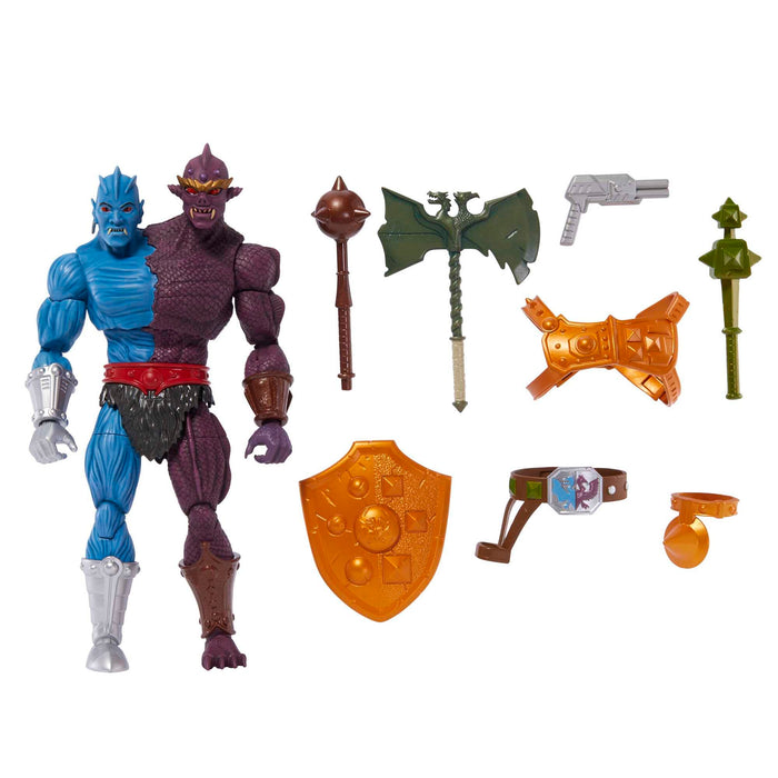 Masters of the Universe Masterverse Action Figure Two-Bad, Detailed Articulated Collectible with Battle Accessories and Swappable Hands, MOTU Toy Gift, HLB59 Single