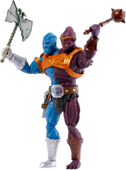 Masters of the Universe Masterverse Action Figure Two-Bad, Detailed Articulated Collectible with Battle Accessories and Swappable Hands, MOTU Toy Gift, HLB59 Single