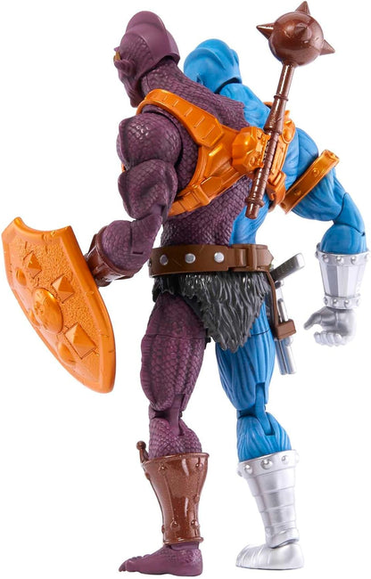 Masters of the Universe Masterverse Action Figure Two-Bad, Detailed Articulated Collectible with Battle Accessories and Swappable Hands, MOTU Toy Gift, HLB59 Single