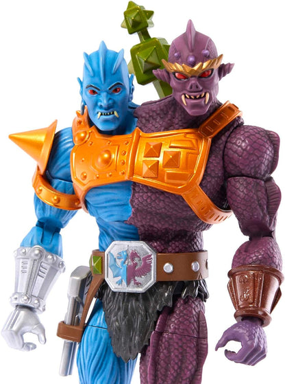 Masters of the Universe Masterverse Action Figure Two-Bad, Detailed Articulated Collectible with Battle Accessories and Swappable Hands, MOTU Toy Gift, HLB59 Single