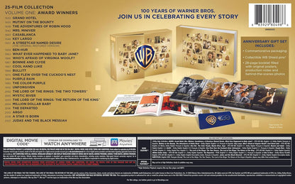 WB 100th 25-Film Collection, Volume One: Award Winners