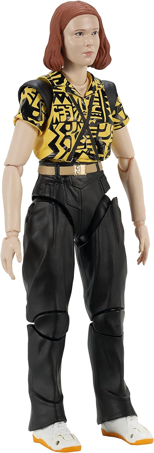 BANDAI Stranger Things 6” Hawkins Figure Collection - Eleven (Yellow Outfit