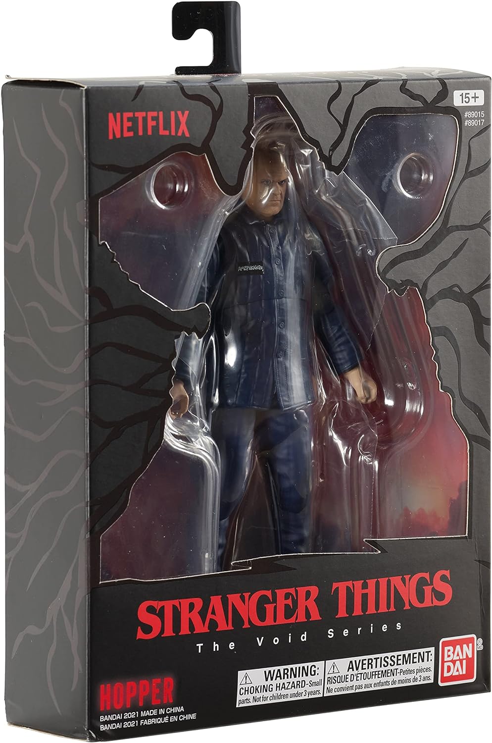 Bandai Stranger Things 6” Hawkins Figure Collection - Hopper (Season 4) Hopper (Season 4) Modern