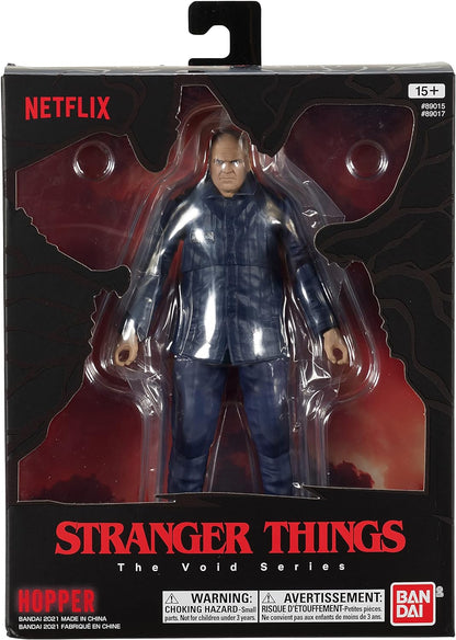 Bandai Stranger Things 6” Hawkins Figure Collection - Hopper (Season 4) Hopper (Season 4) Modern