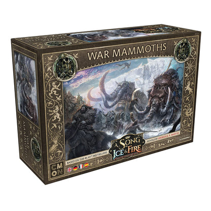 CMON, A Song of Ice & Fire – Kriegsmammuts, Erweiterung, Tabletop, 2 Spieler, Ab 14+ Jahren, 45+ Minuten, Deutsch, Mehrsprachig, Mehrfarbig, Bunt