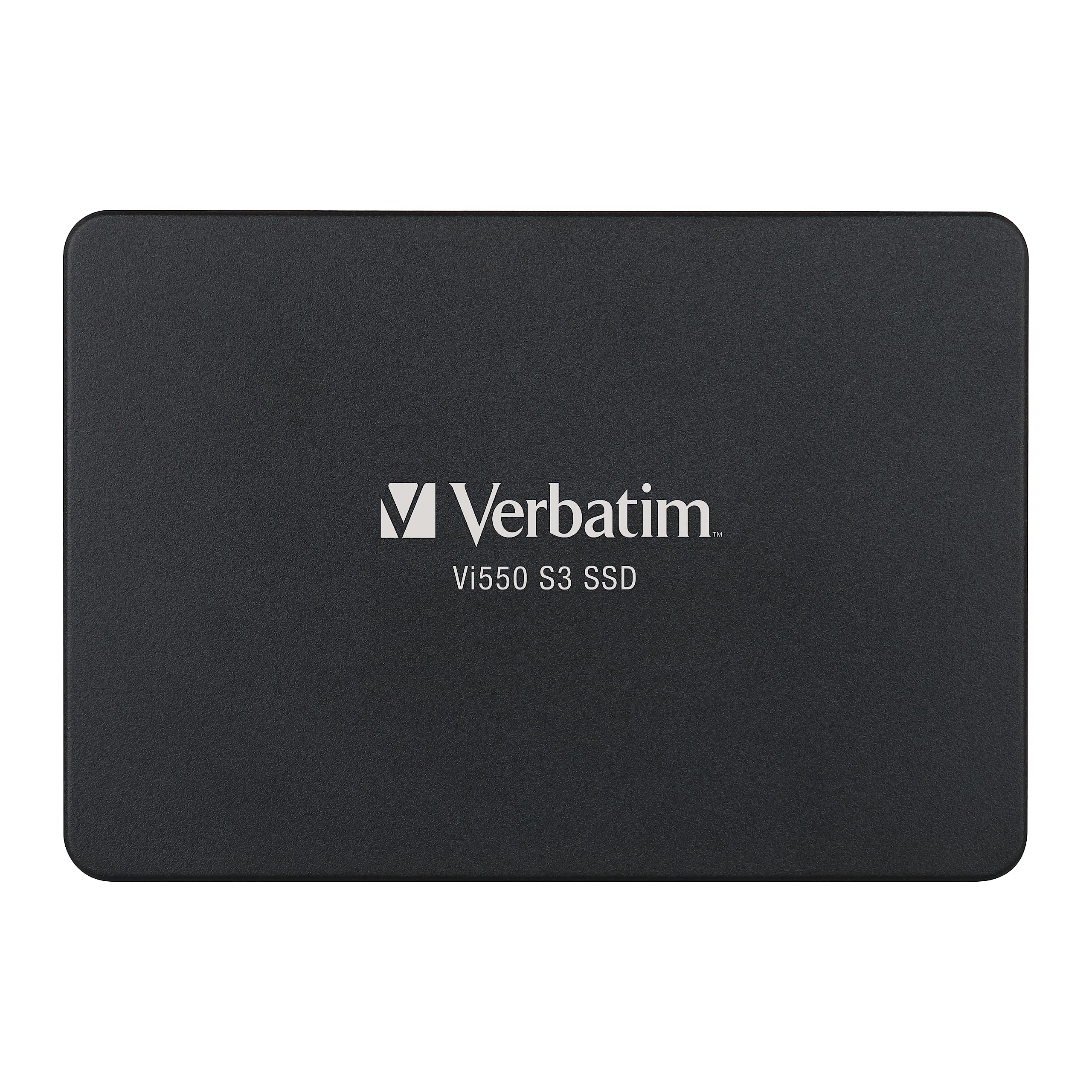 Verbatim Vi550 S3 SSD - internal SSD 1TB - Solid State Drive - 2.5'' SATA III interface - internal SSD drive with 3D NAND technology - high performance SSD 1TB - up to 560MB/s - black