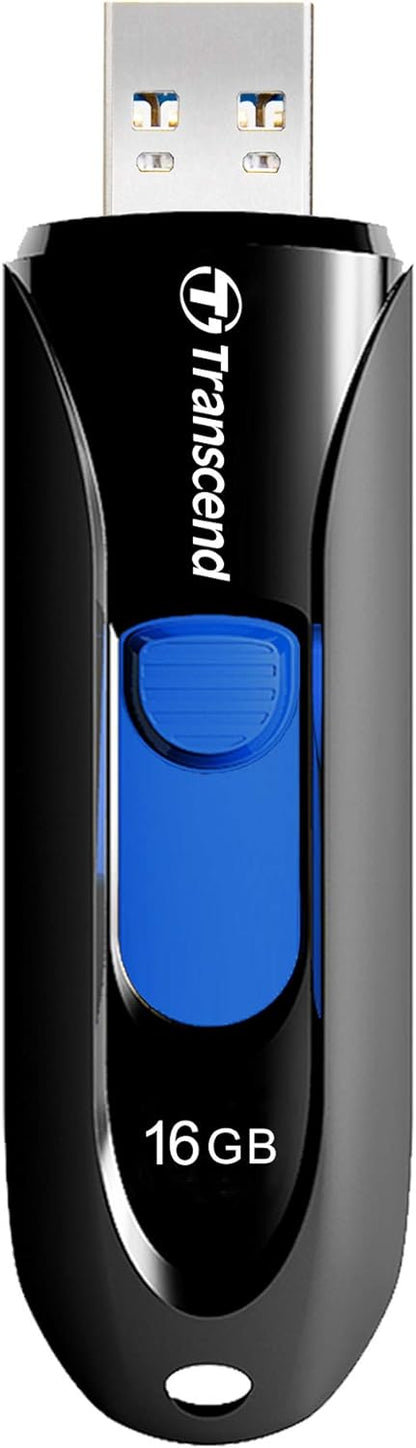 Transcend 16GB JetFlash 790 USB 3.1 Gen 1 Flash Drive (USB Stick) Black TS16GJF790K